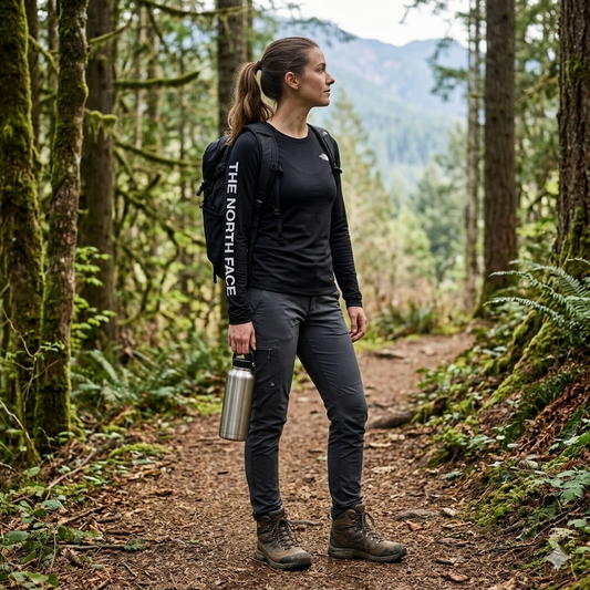 The North Face fekete női hosszú ujjú felső - XS