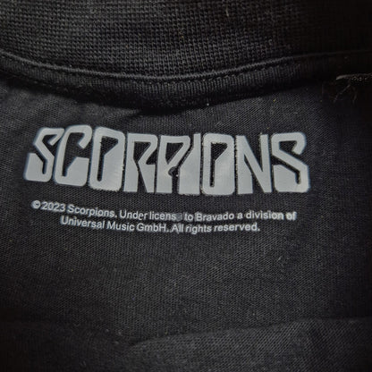 Scorpions Rock stílusú fekete póló - M