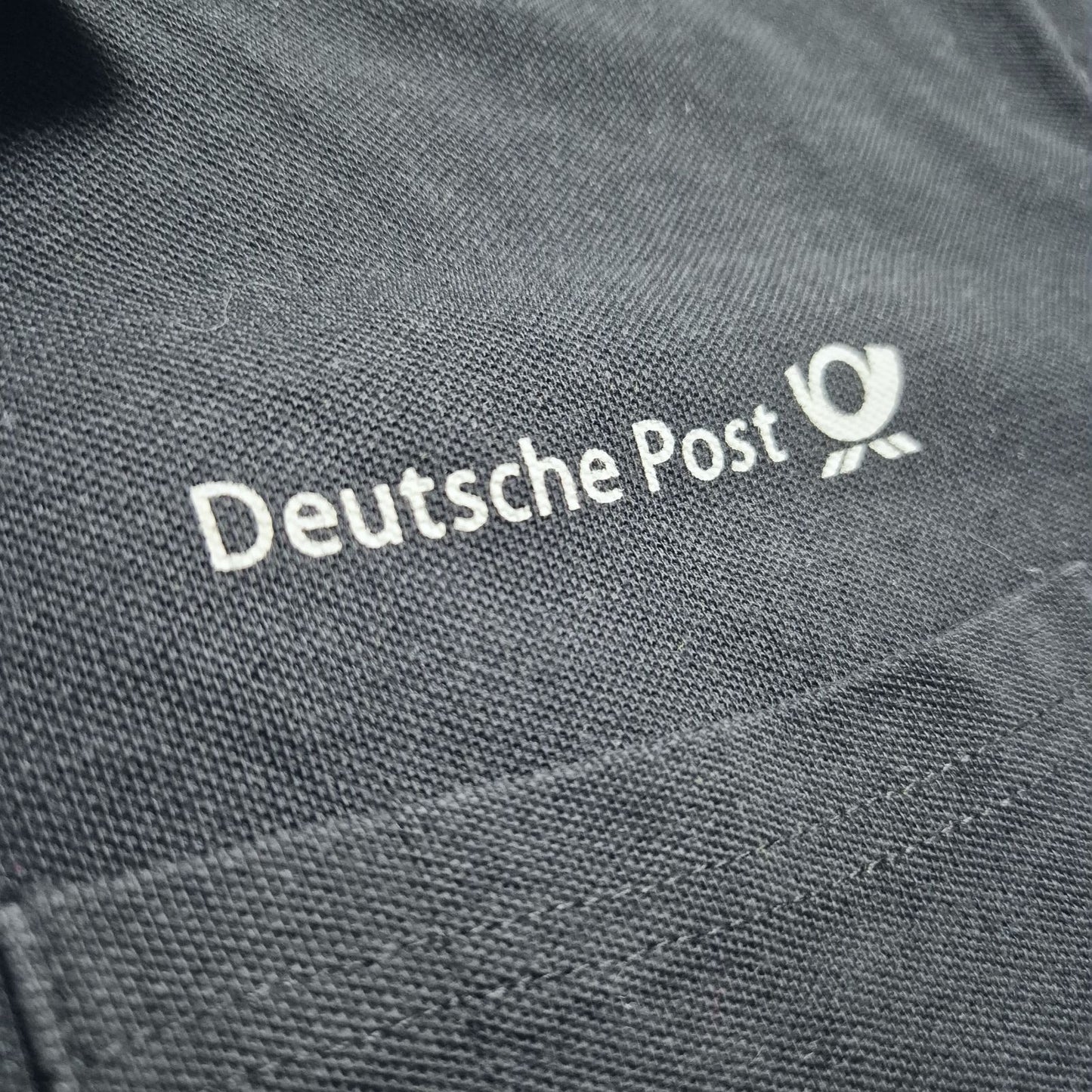 Vintage Deutsche Post hosszú ujjú galléros - L