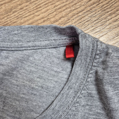 Alpha Industries férfi póló szürke - L