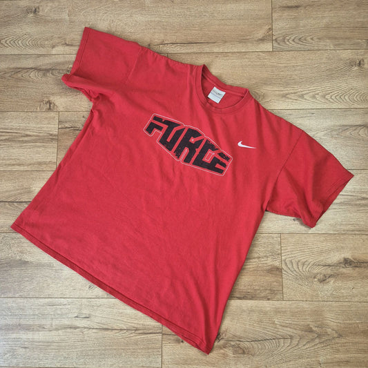 Nike piros férfi póló - XL