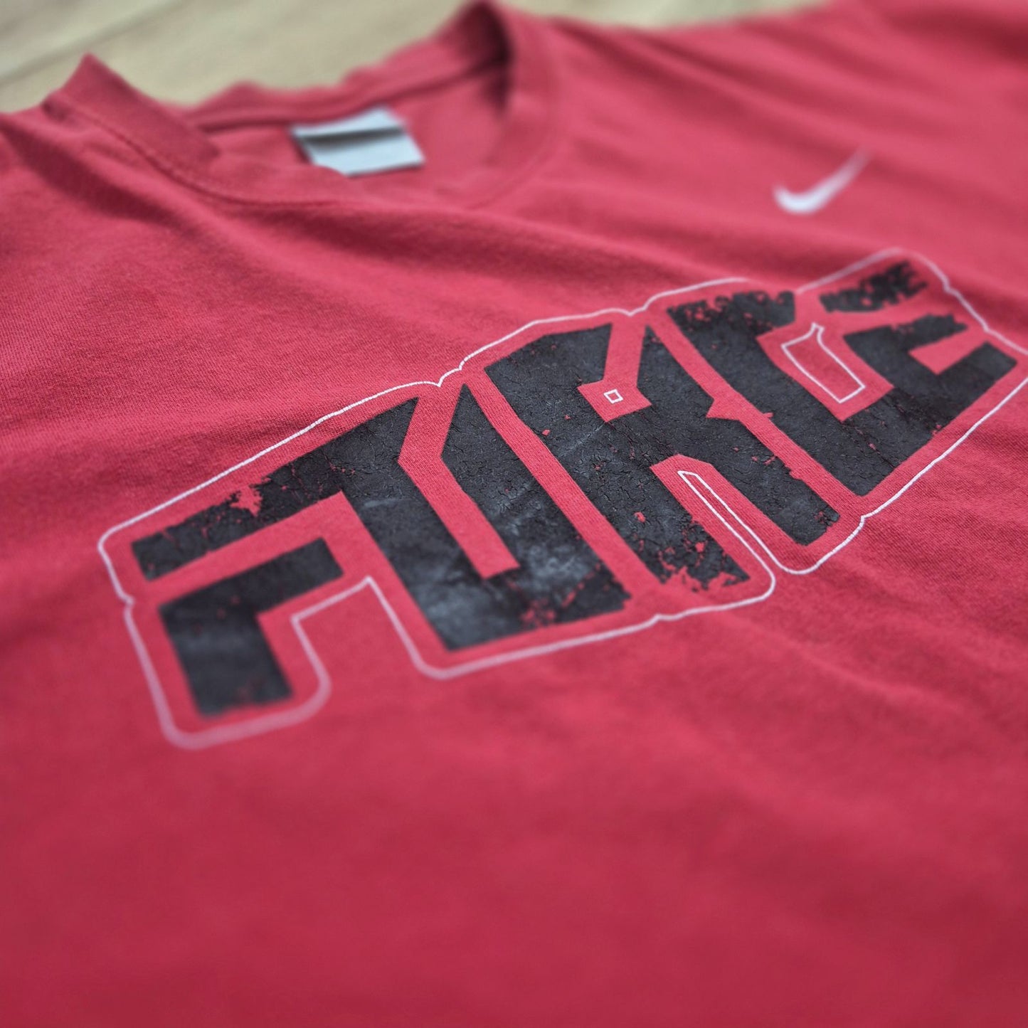 Nike piros férfi póló - XL
