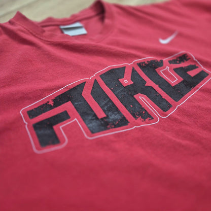 Nike piros férfi póló - XL