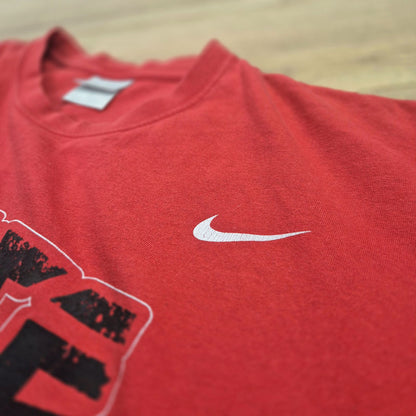 Nike piros férfi póló - XL