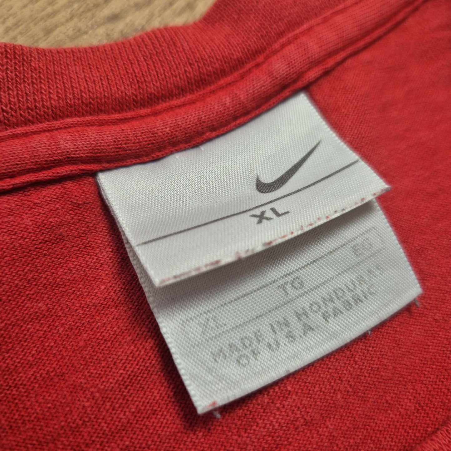 Nike piros férfi póló - XL