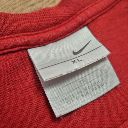 Nike piros férfi póló - XL