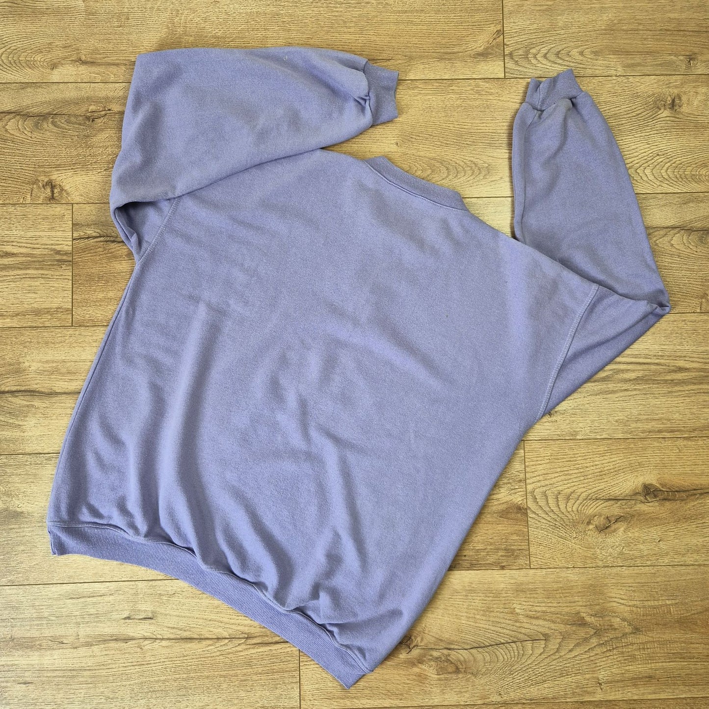 Z.X.Z. lila férfi vintage medvés pulóver - XXL