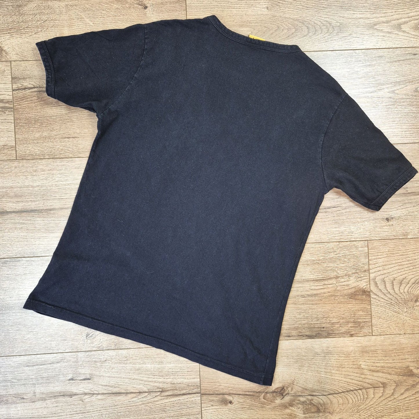 Spank "Fast Food" vintage fekete unisex póló - M