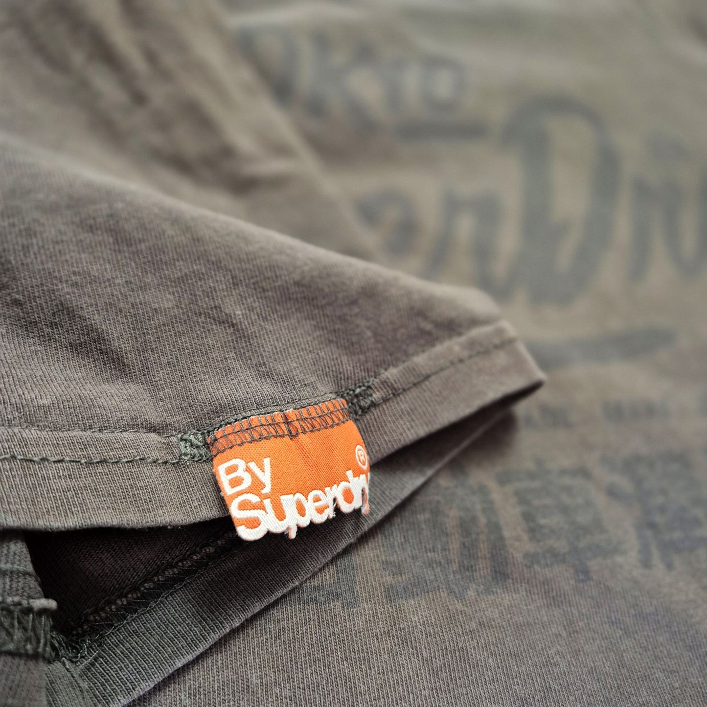 Superdry barna férfi póló - XXL