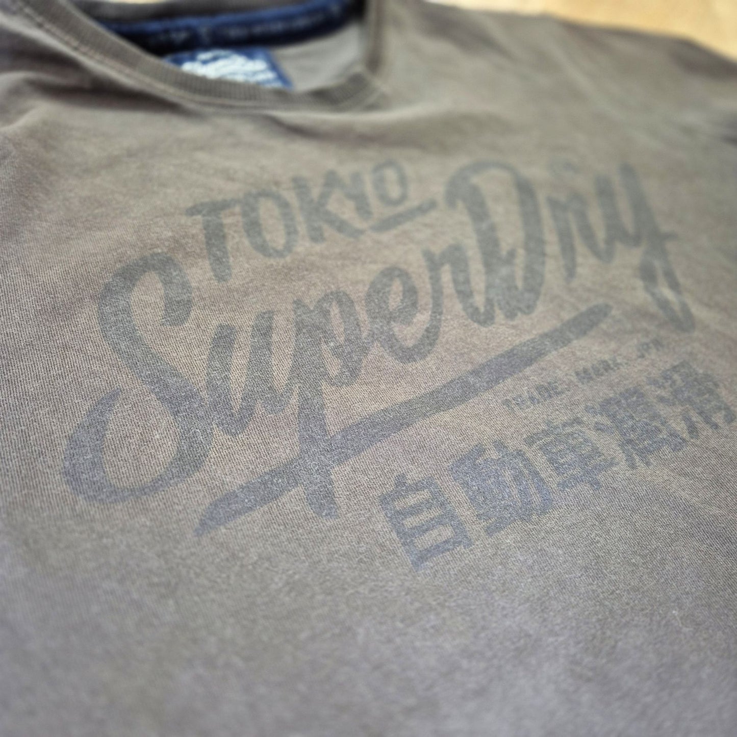 Superdry barna férfi póló - XXL
