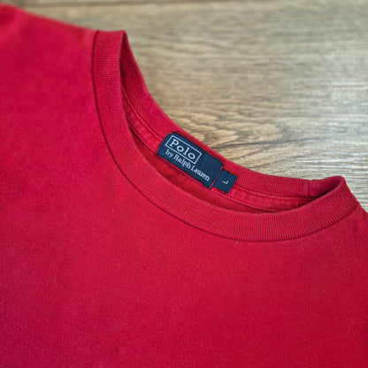 Polo by Ralph Lauren piros férfi póló - L