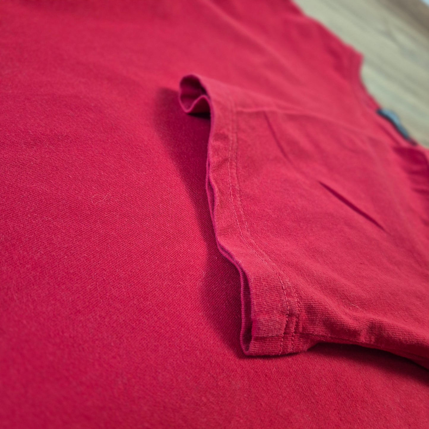 Polo by Ralph Lauren piros férfi póló - L