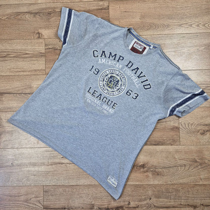 Camp David szürke férfi póló - XXL