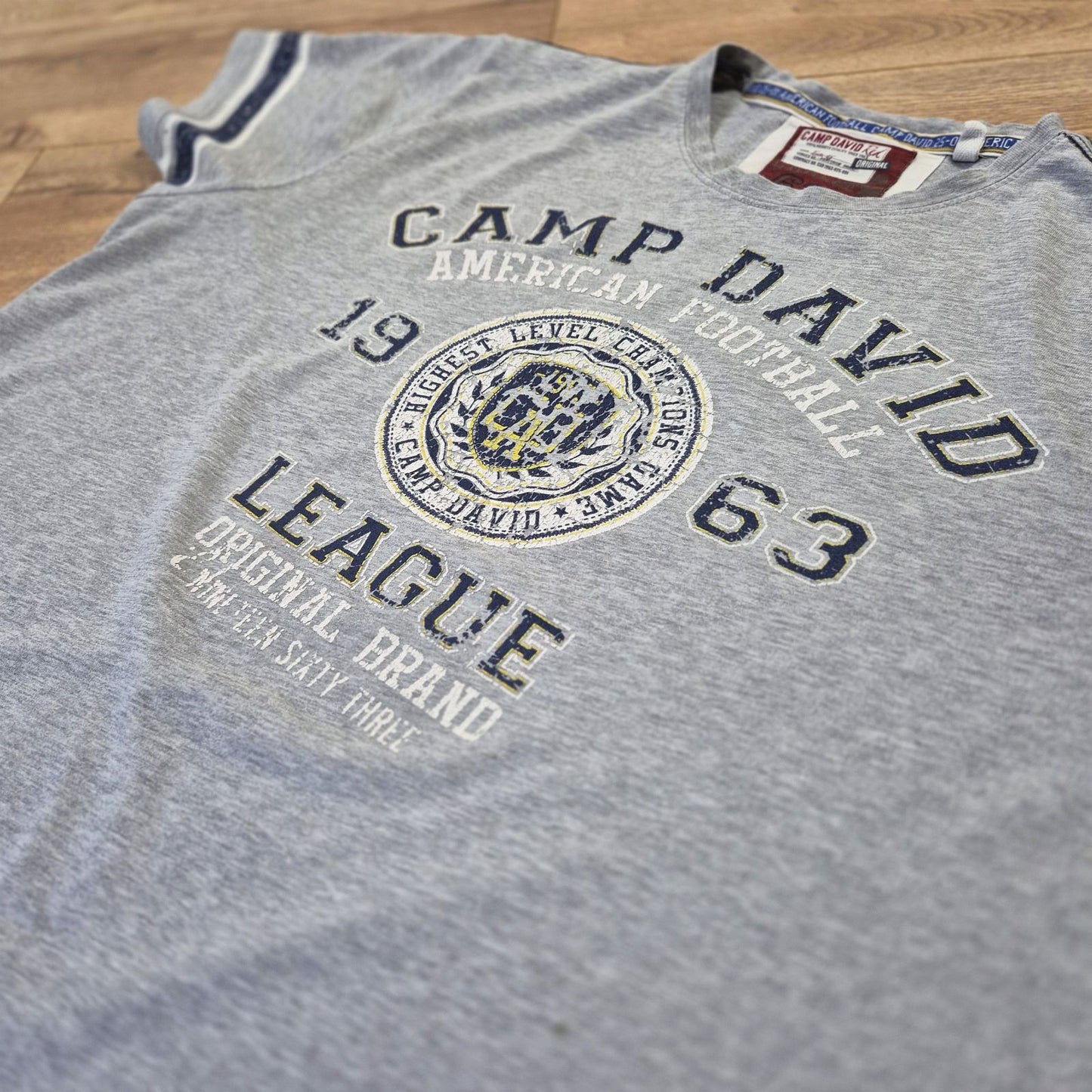 Camp David szürke férfi póló - XXL