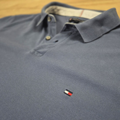 Tommy Hilfiger kék férfi póló - XXL