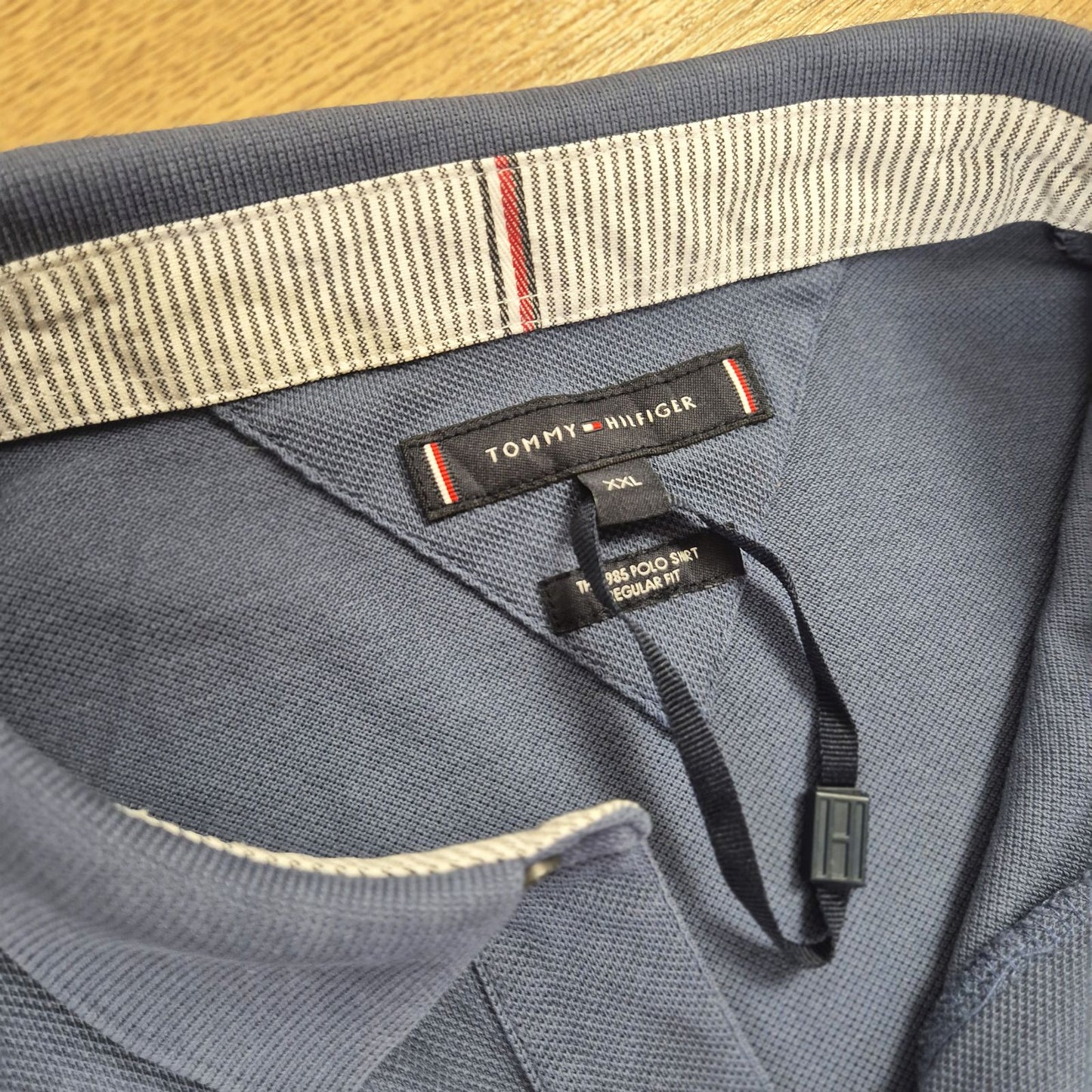 Tommy Hilfiger kék férfi póló - XXL