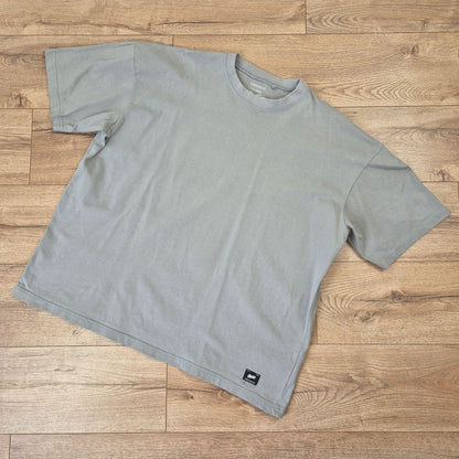 Pull&Bear szürke oversize férfi póló - XL