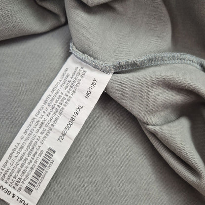 Pull&Bear szürke oversize férfi póló - XL