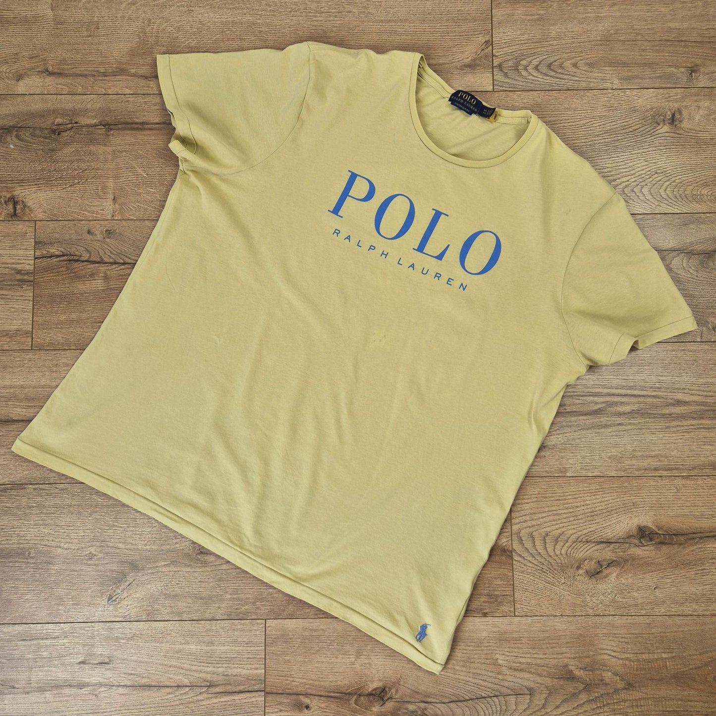 Polo Ralph Lauren sárga férfi póló - 2XL
