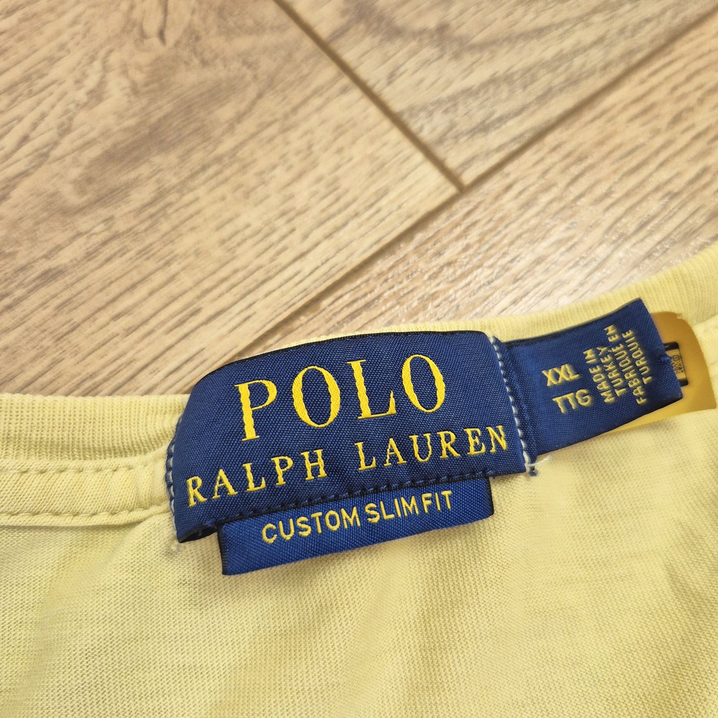 Polo Ralph Lauren sárga férfi póló - 2XL