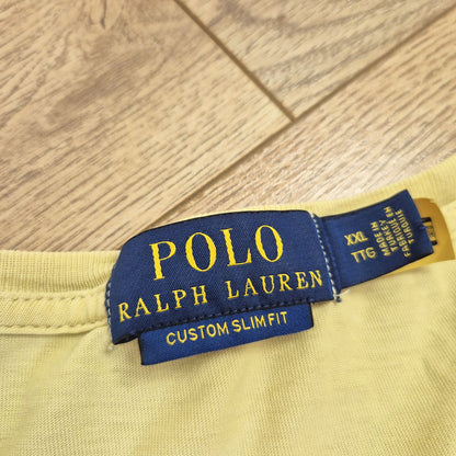 Polo Ralph Lauren sárga férfi póló - 2XL