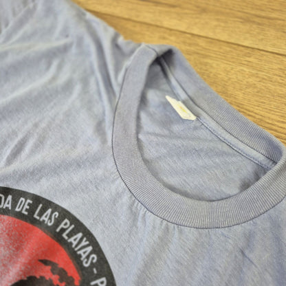 Challenger vintage kék férfi póló - XXL