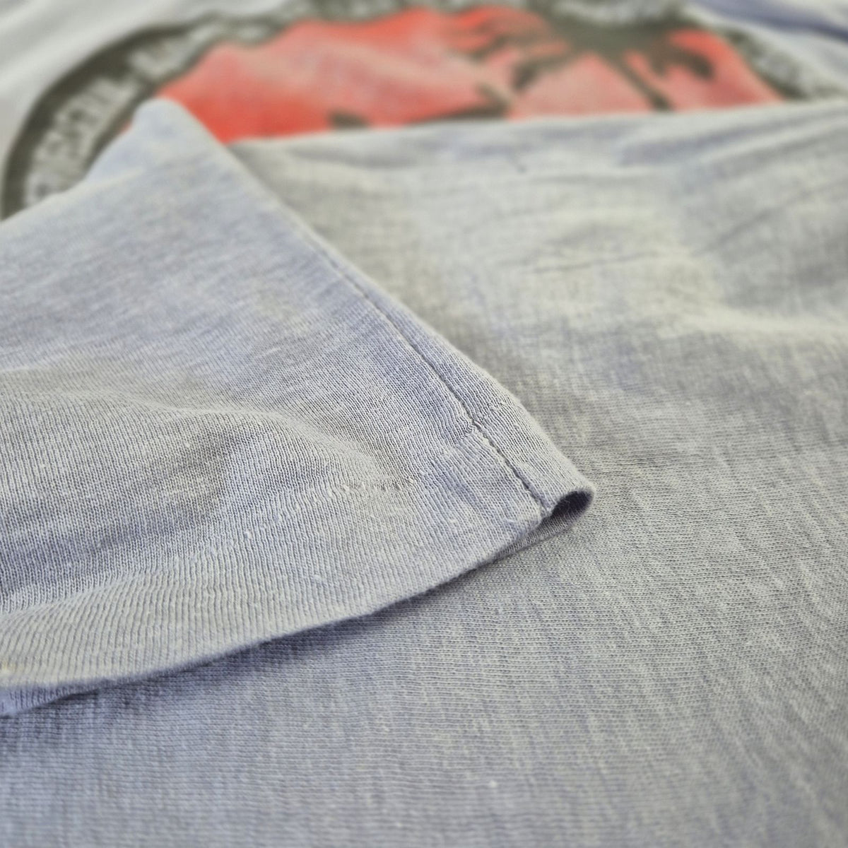 Challenger vintage kék férfi póló - XXL