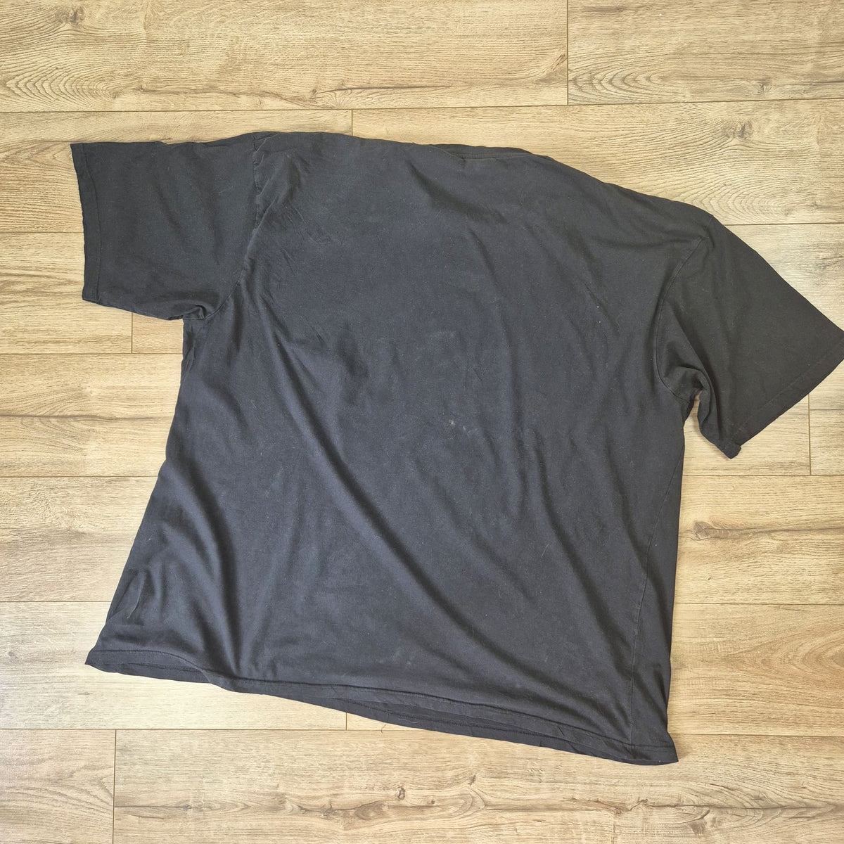 Promodoro fekete férfi mintás póló - 6XL