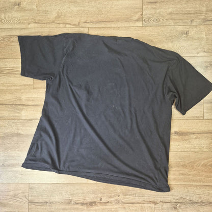 Promodoro fekete férfi mintás póló - 6XL