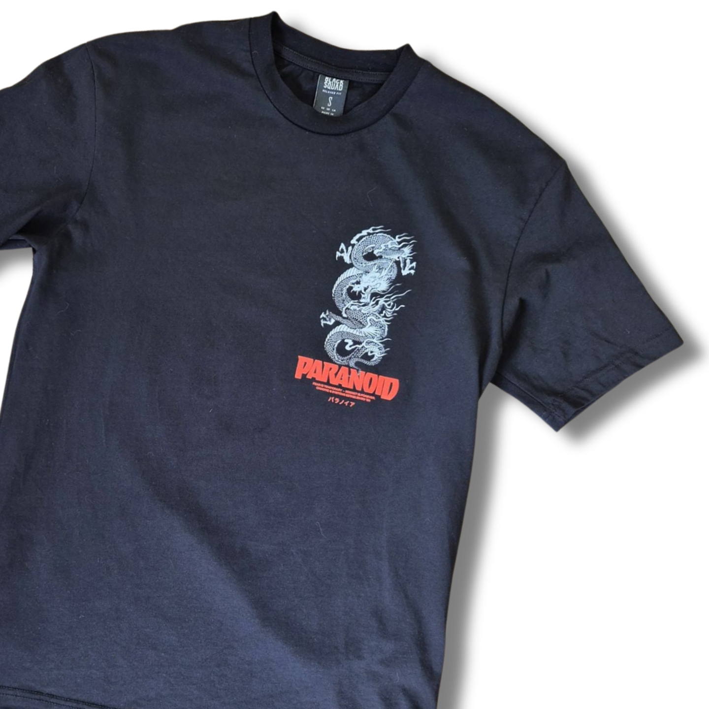 Black Squad fekete férfi póló - S