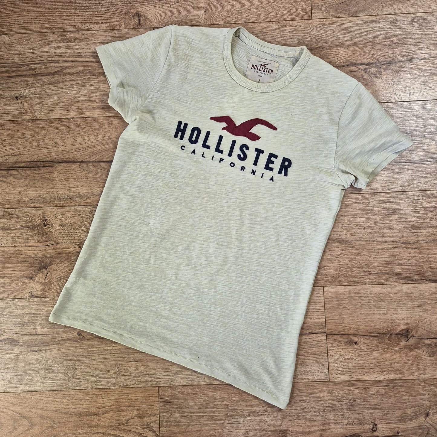 Hollister halványzöld férfi póló - S