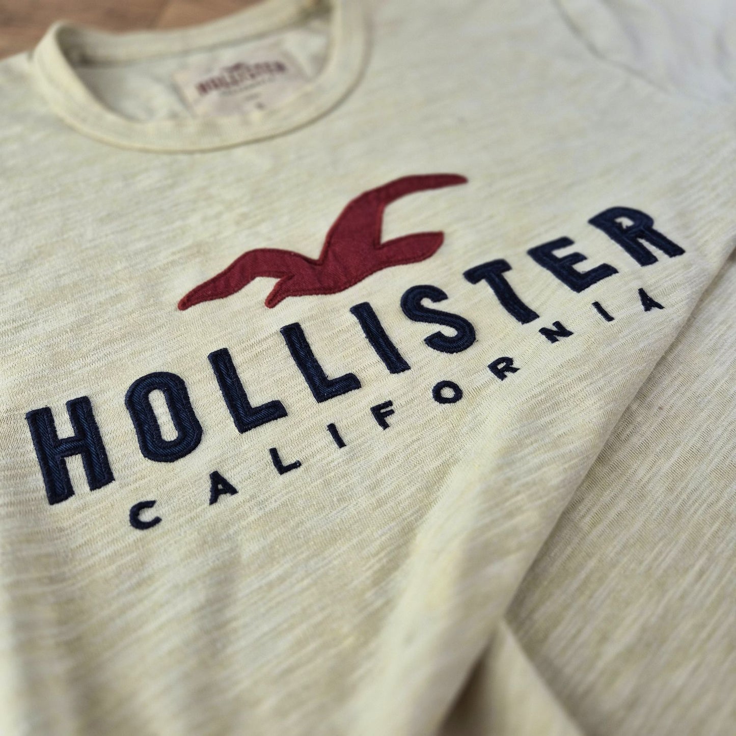 Hollister halványzöld férfi póló - S