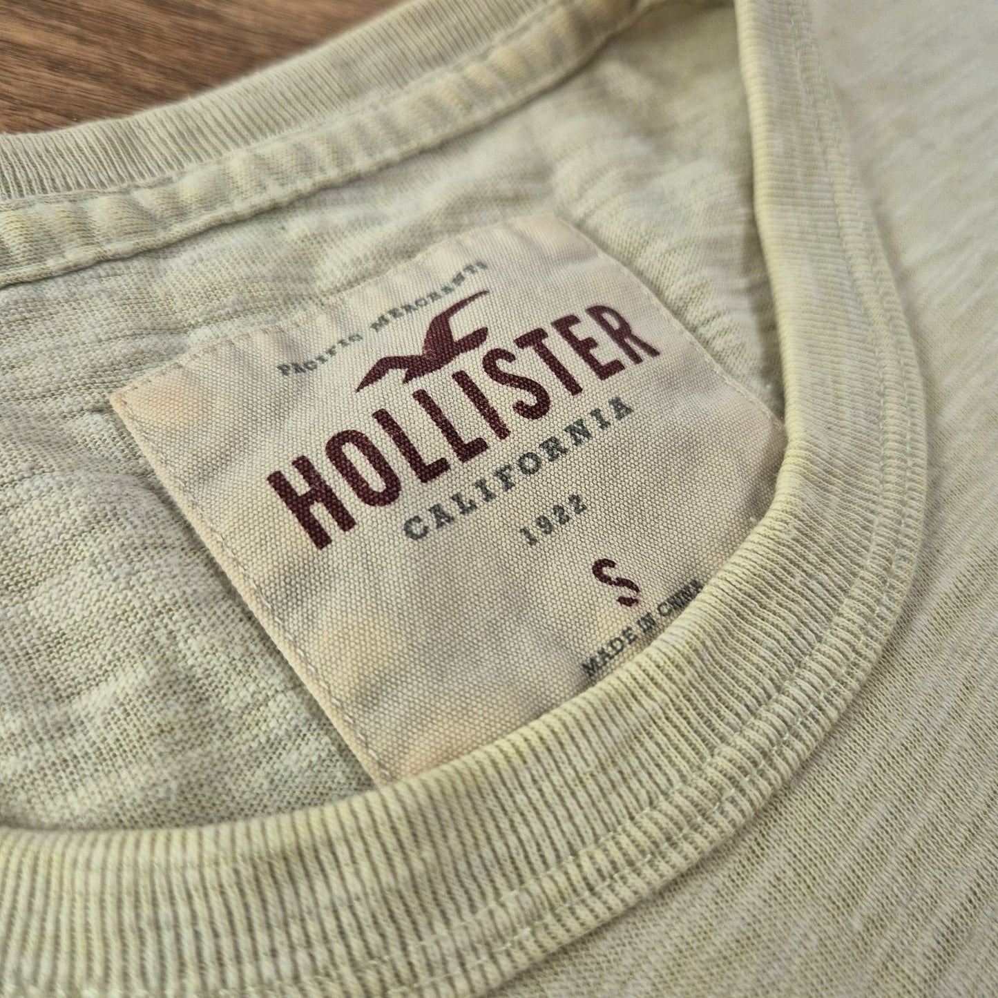 Hollister halványzöld férfi póló - S