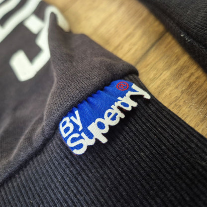 Superdry fekete férfi cipzáros pulóver - L