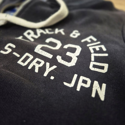 Superdry fekete férfi cipzáros pulóver - L