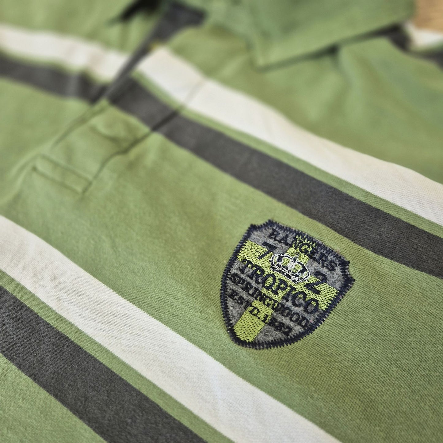 Tailor & Son zöld férfi hosszú ujjú galléros póló - 2XL