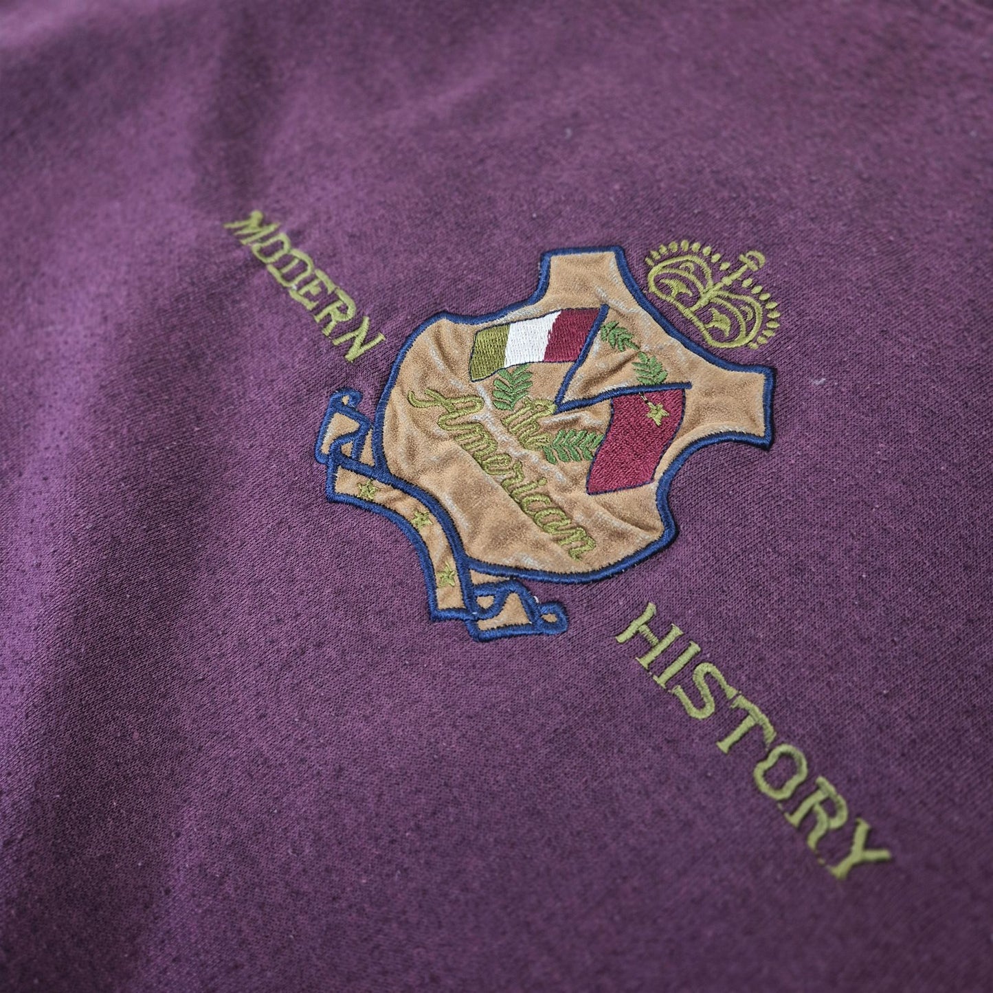 Modern History bordó férfi pulóver - XL
