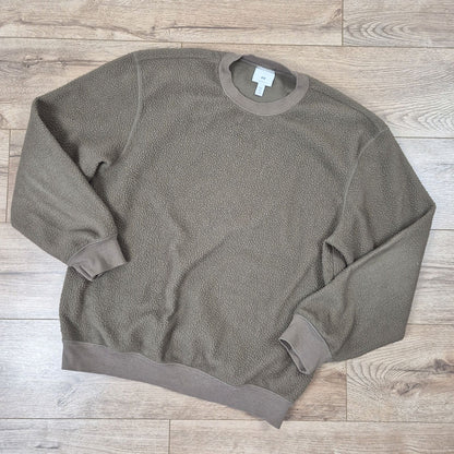 H&M Relaxed Fit teddy férfi pulóver - M