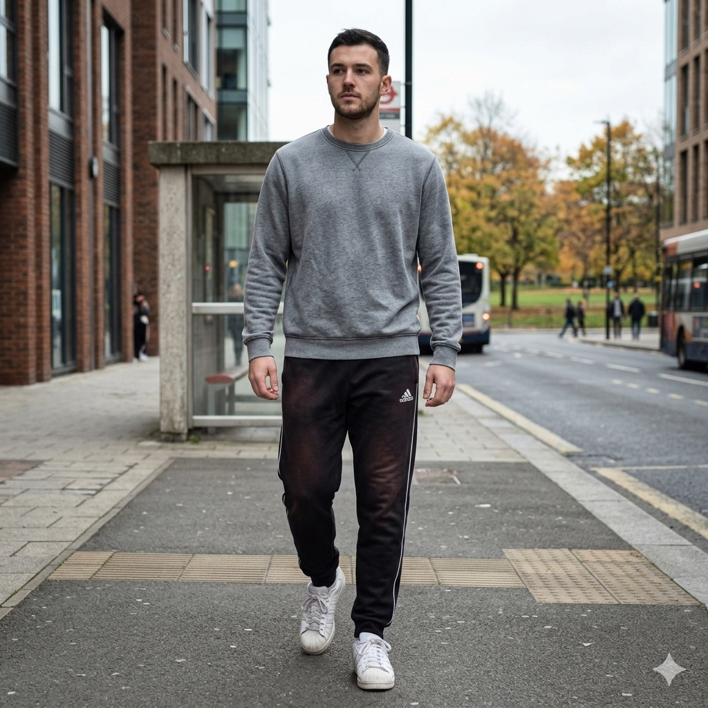 Adidas férfi melegítőnadrág – L