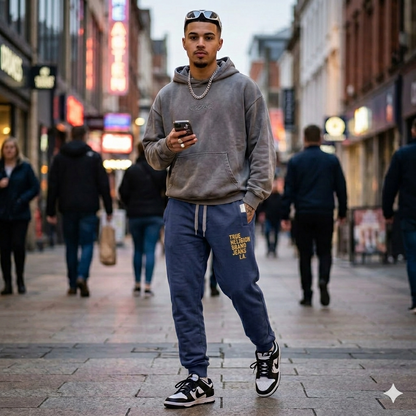 True Religion sötétkék férfi melegítőnadrág - L