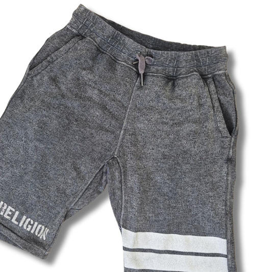 True Religion szürke férfi rövidnadrág - M