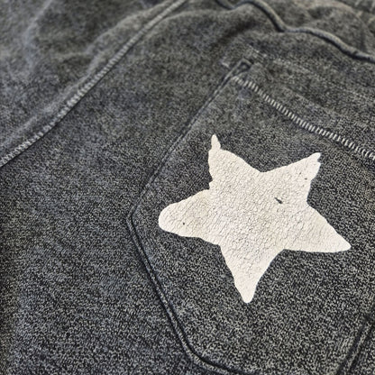 True Religion szürke férfi rövidnadrág - M