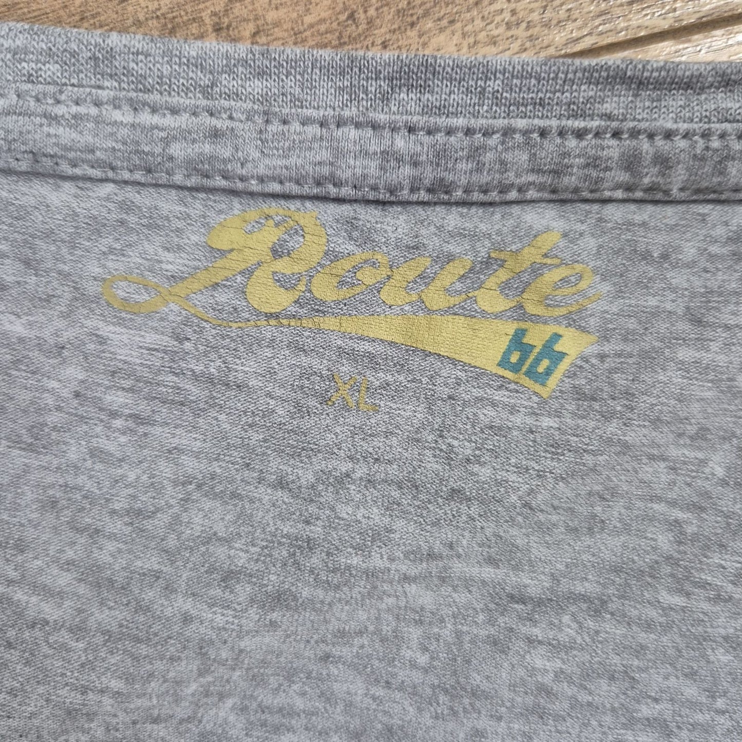 Route 66 szürke női póló - XL