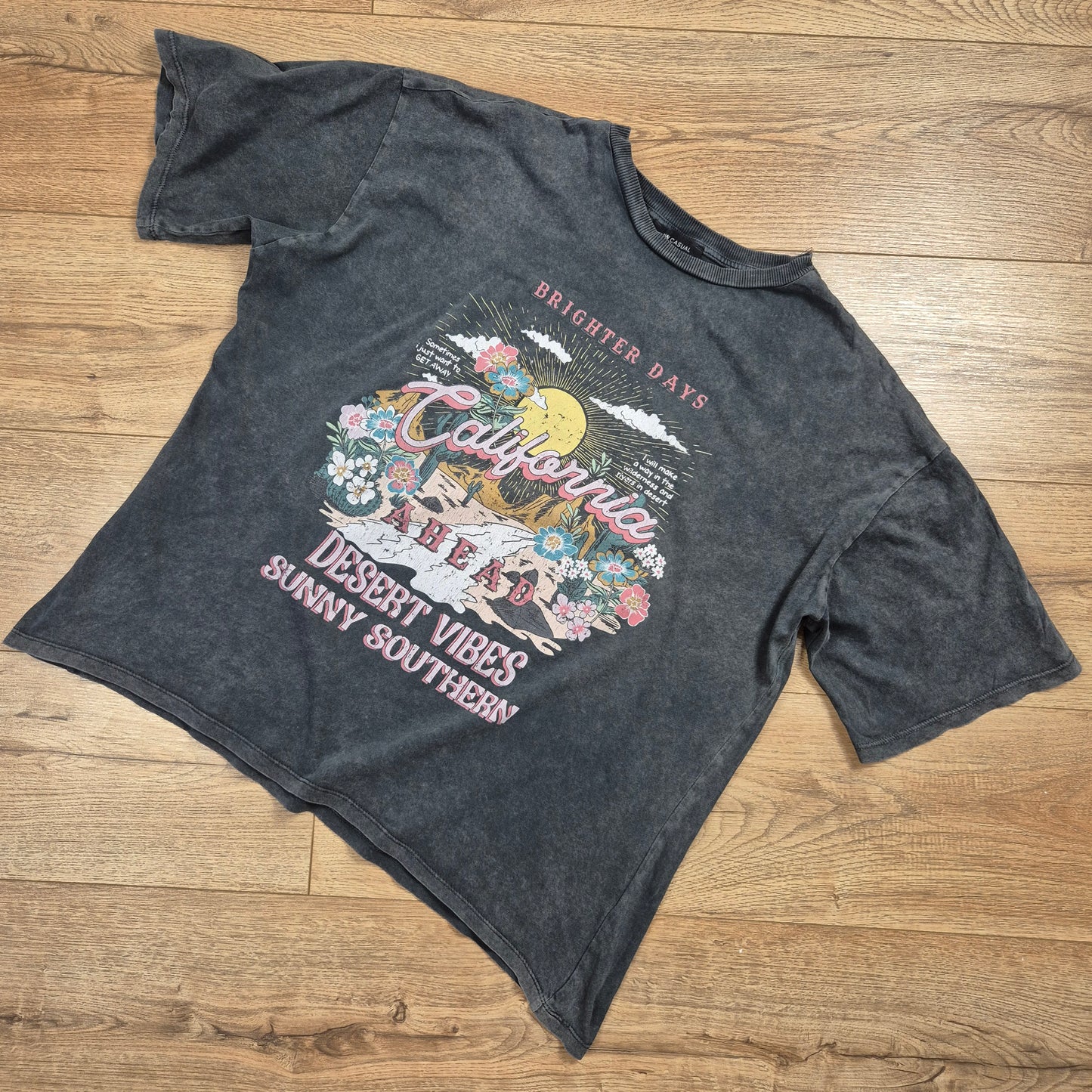 LCW Casual California mintás oversized póló – L