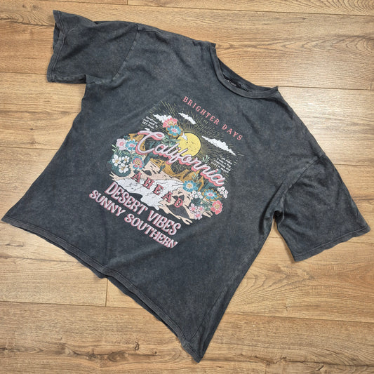 LCW Casual California mintás oversized póló – L