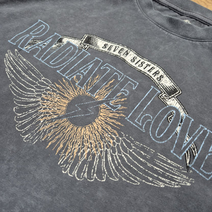 Seven Sisters "Radiate Love" Crop Felső - S