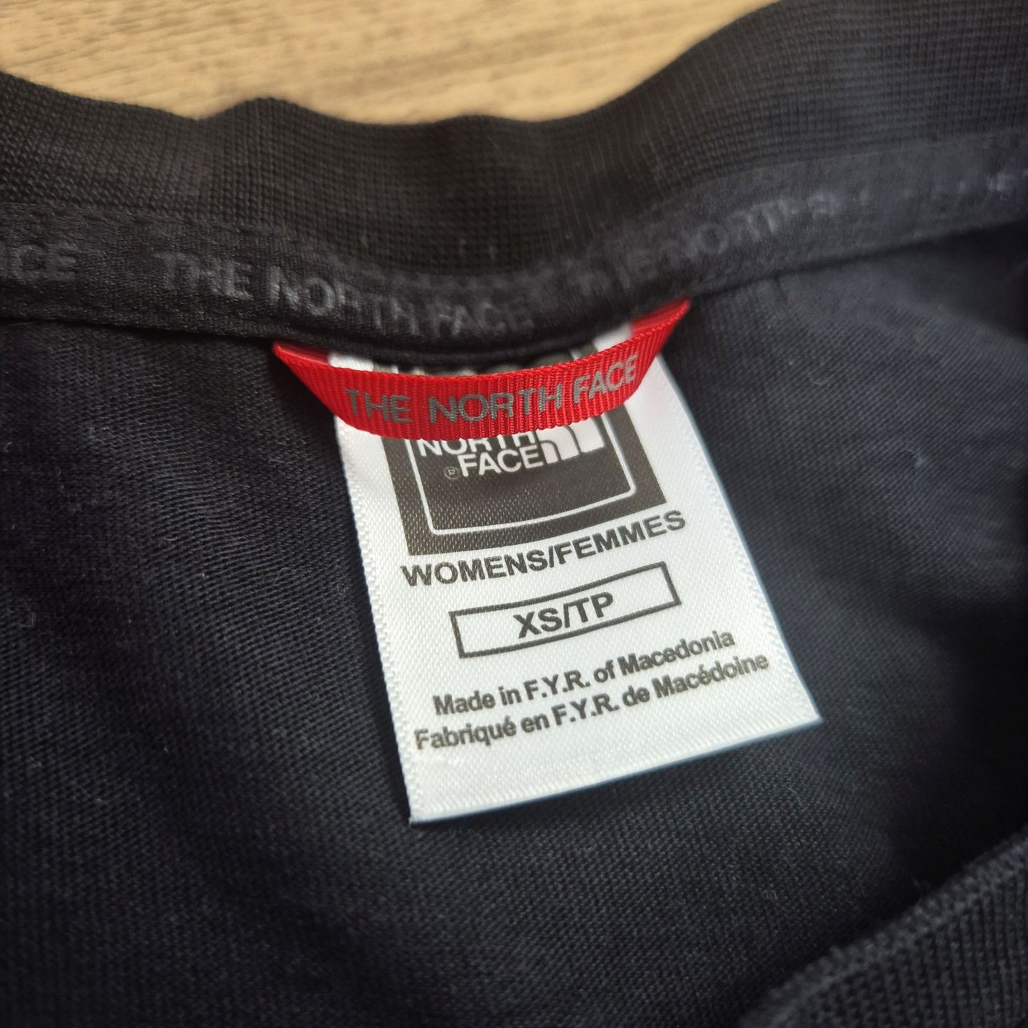 The North Face fekete női hosszú ujjú felső - XS