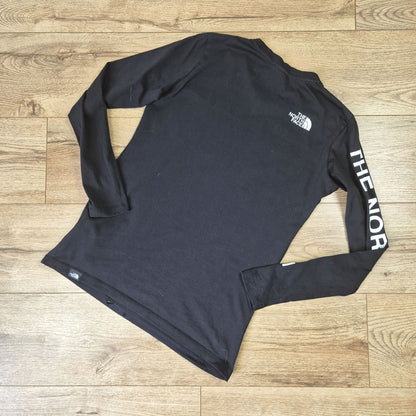 The North Face fekete női hosszú ujjú felső - XS
