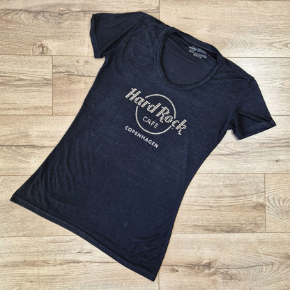 Hard Rock Cafe fekete női póló - L