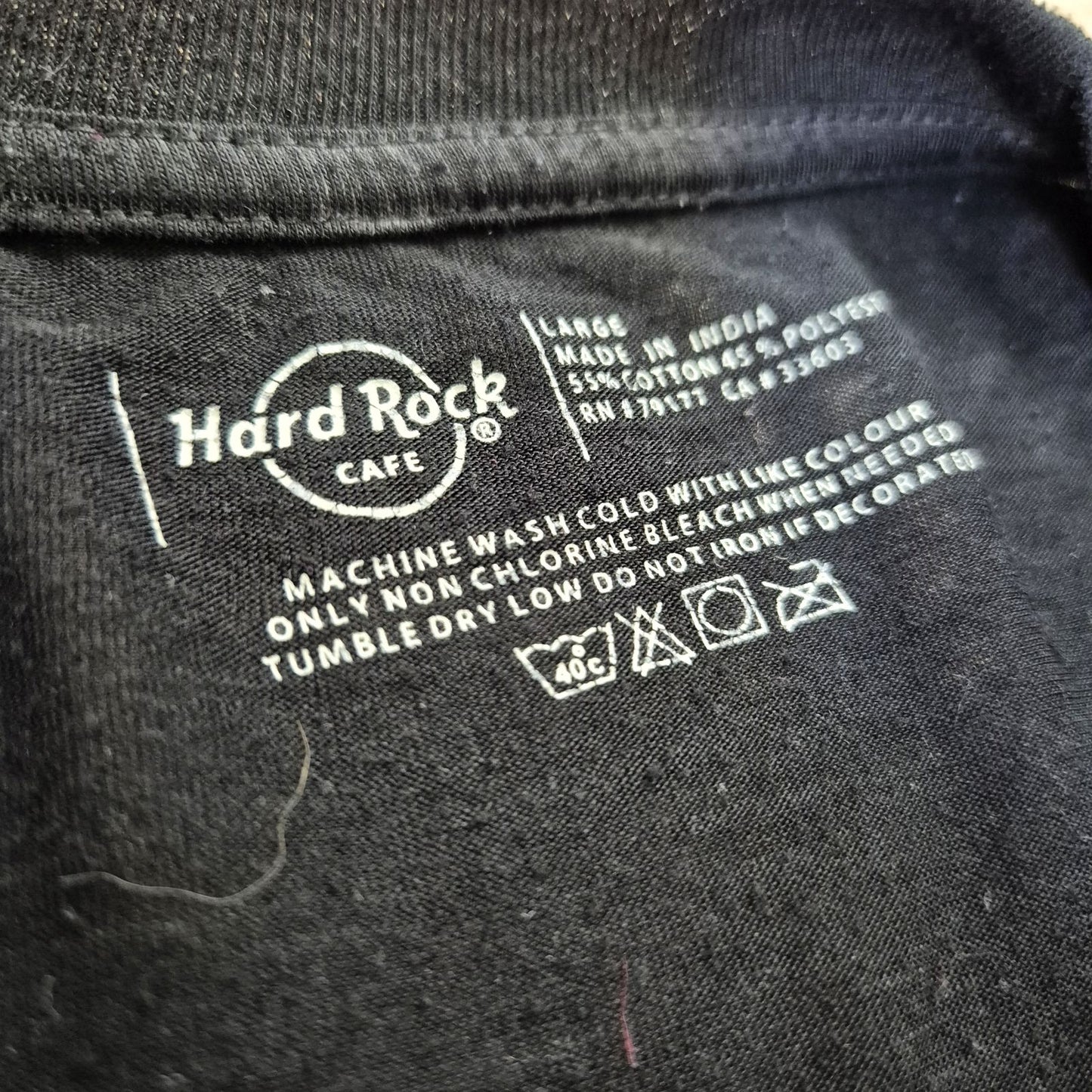 Hard Rock Cafe fekete női póló - L